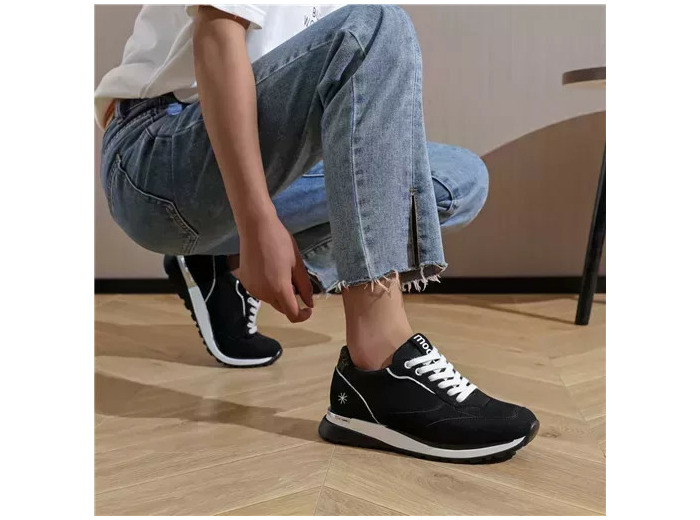 R413- Sneakers Moow "Sombres" (T36-T41) (noir)