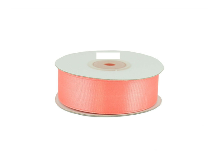 Ruban satin corail 238 largeur 25 mm
