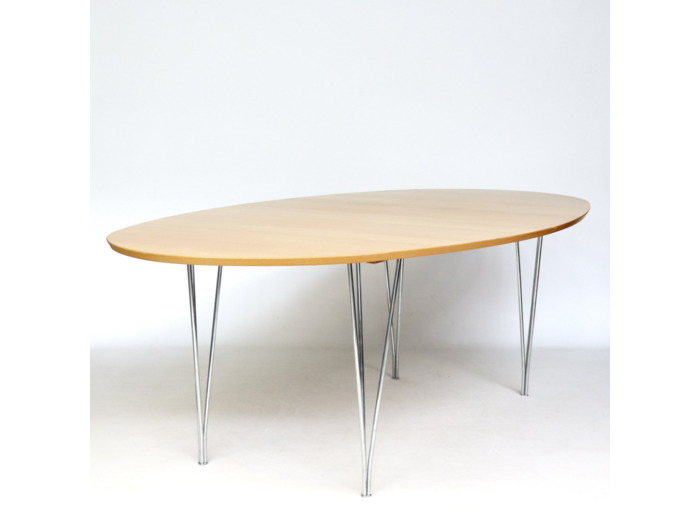 Table à manger bois et métal