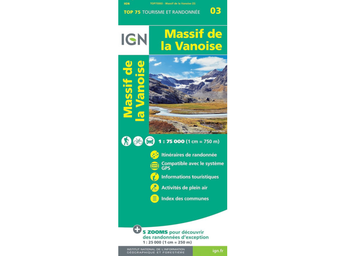 TOP75003 MASSIF DE LA VANOISE