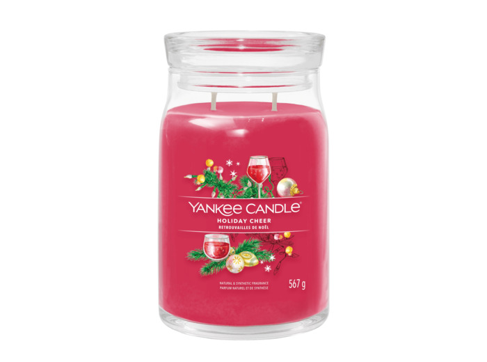 Yankee Candle Grande jarre Retrouvaille de Noël