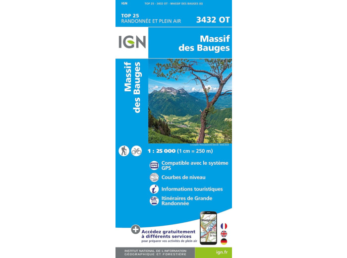 3432OT MASSIF DES BAUGES