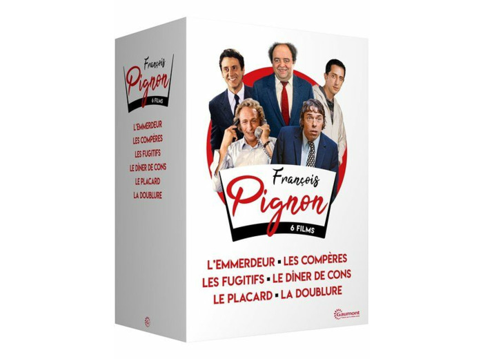 François Pignon, 6 films : L'emmerdeur + Les compères + Les fugitifs + Le dîner de cons + Le placard + La doublure - Édition Limitée
