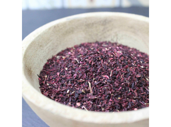 Fleur d'hibiscus en flocon