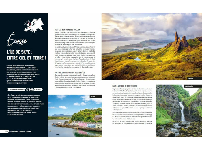 DECOUVRIR L'EUROPE A MOTO