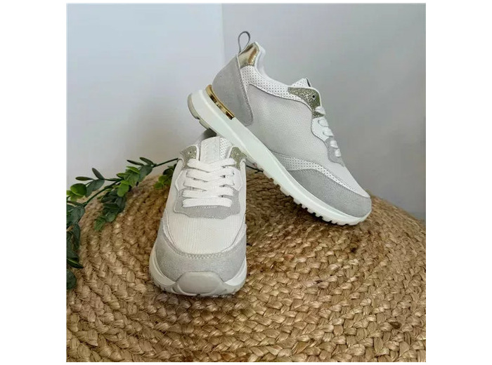 R456- Tennis Moow unie (T36-T41) (blanc)
