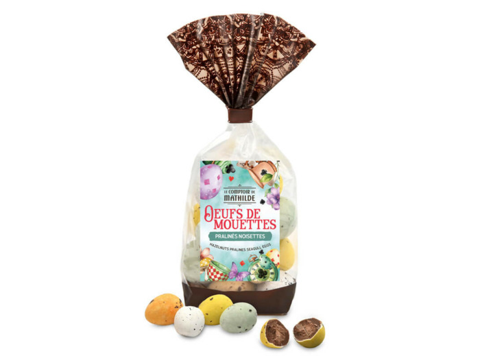 Oeufs de Mouettes Pralinés Noisettes 150G