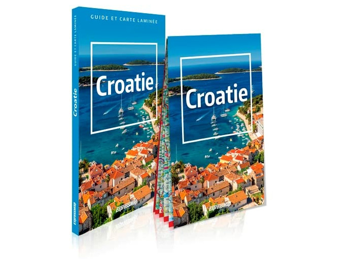 CROATIE (GUIDE ET CARTE LAMINEE)