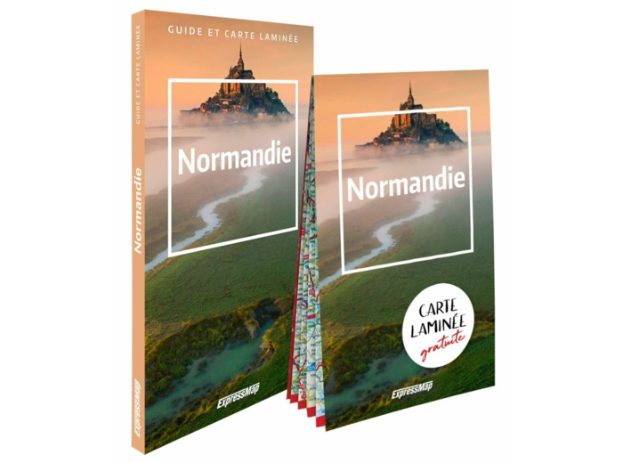 NORMANDIE (GUIDE ET CARTE LAMINEE)