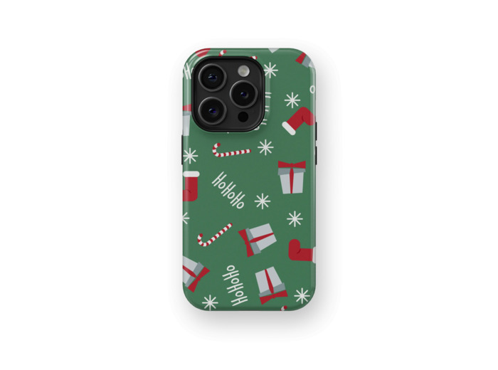 HoHo Green | Coque de téléphone 3D 2en1 Ultra-résistante