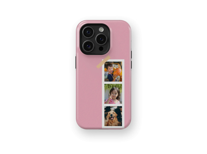 Photo Booth - Pink | Coque de téléphone 3D 2en1 Ultra-résistante