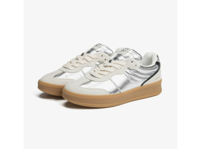 Low Sneakers - Off white / Silver