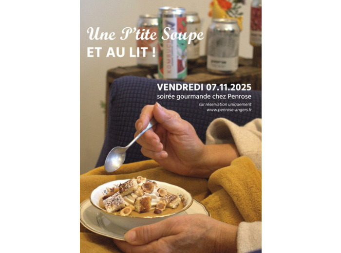 Une p'tite soupe et au lit !