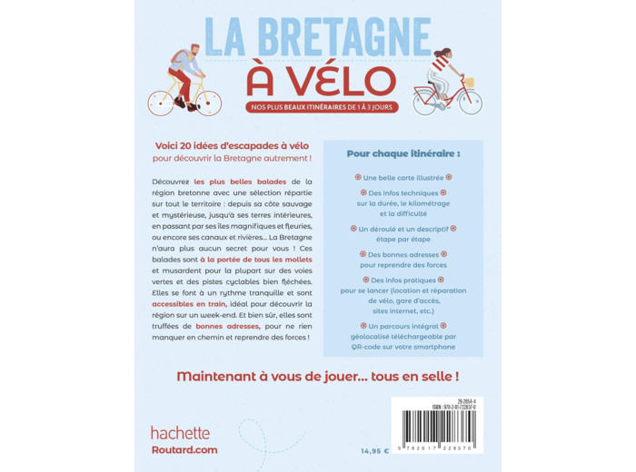 LA BRETAGNE A VELO - NOS 20 PLUS BEAUX ITINERAIRES