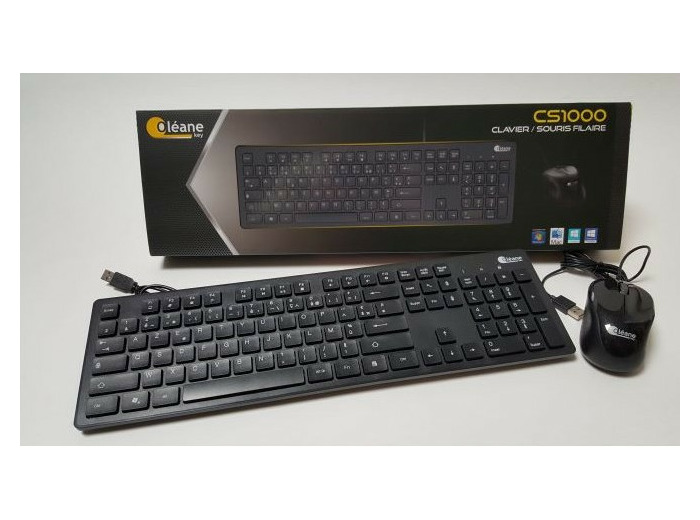 Kit clavier souris filaire