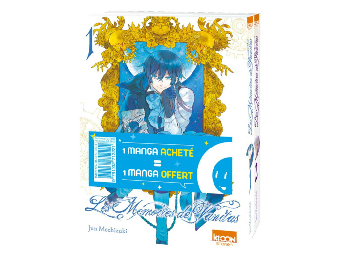 PACK OFFRE DECOUVERTE LES MEMOIRES DE VANITAS T01 & T02