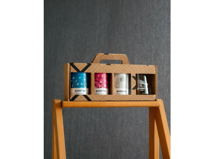 Coffret cadeau 3 bières + 1 verre | Bières houblonnées