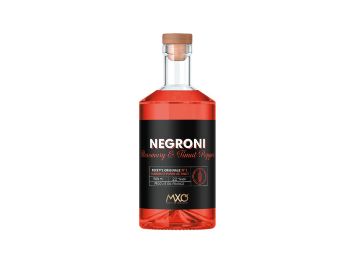 Cocktail Prémix, Negroni, Rosemary & Timut Pepper