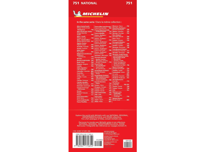 CARTE NATIONALE THAILANDE / THAILAND