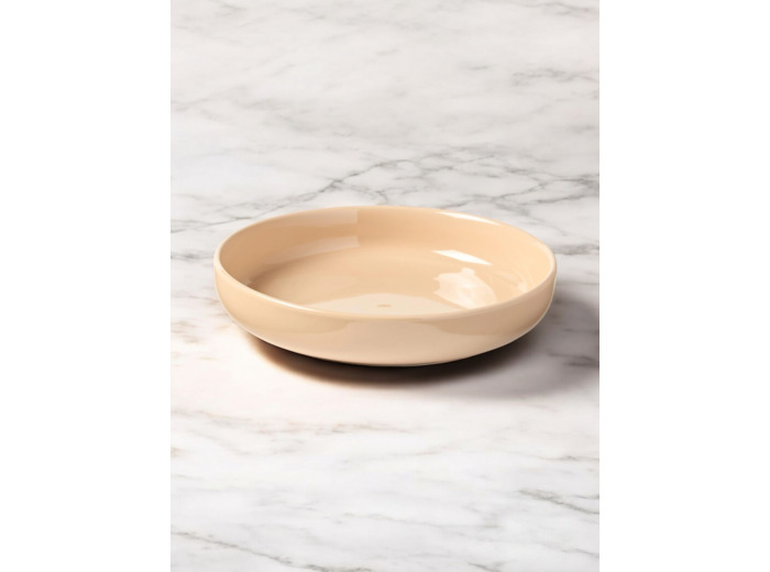 Assiette creuse en porcelaine Nessa