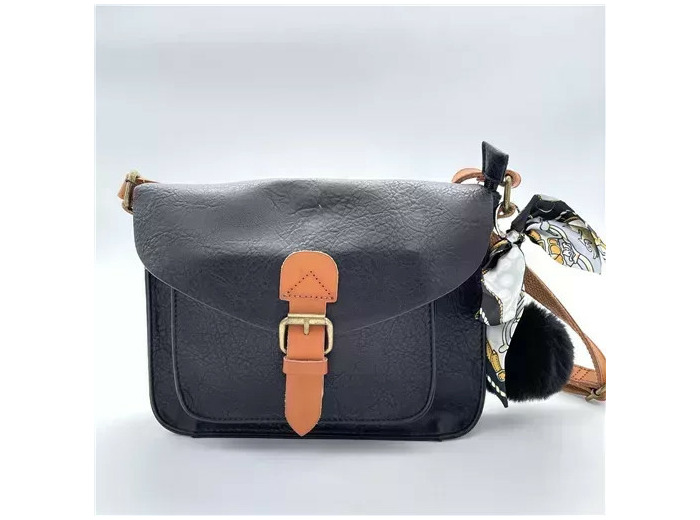 P532- Sac Flora and Co (noir)