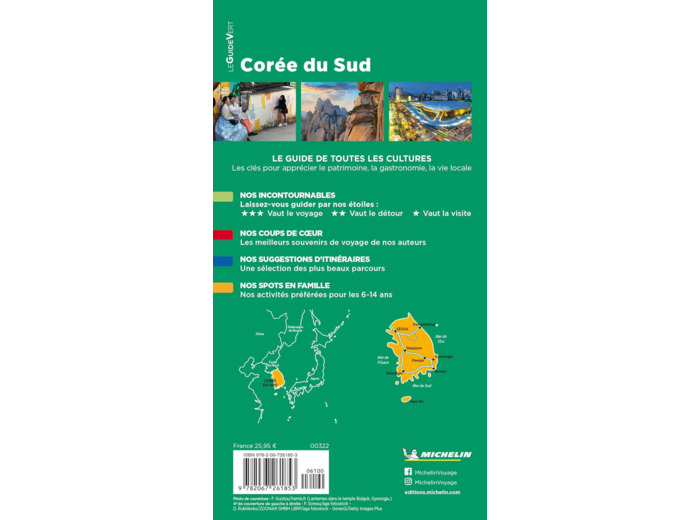 GUIDE VERT COREE DU SUD