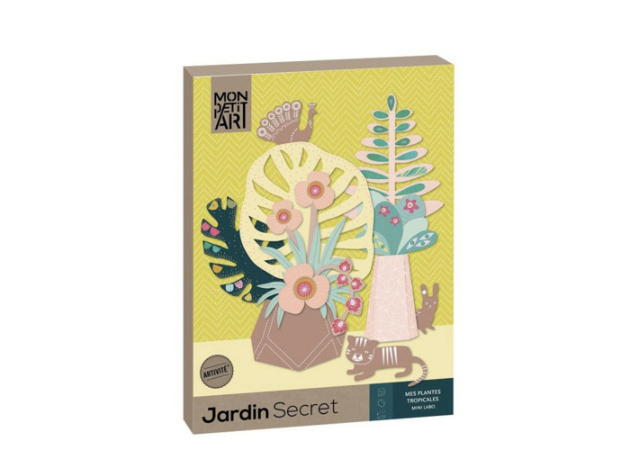 Kit créatif Jardin secret