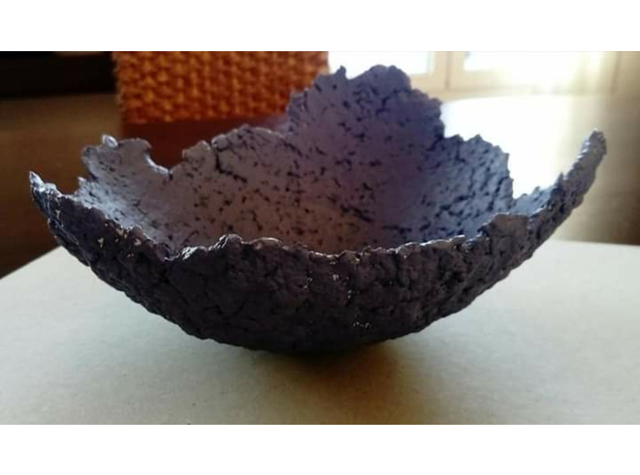 Coupelle en papier mâché