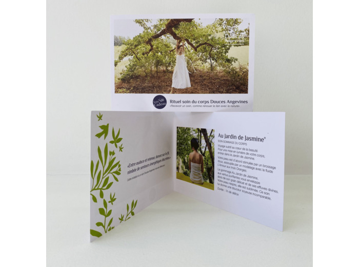 CARTE CADEAU - Un Gommage du Corps "Au Jardin de Jasmine®"