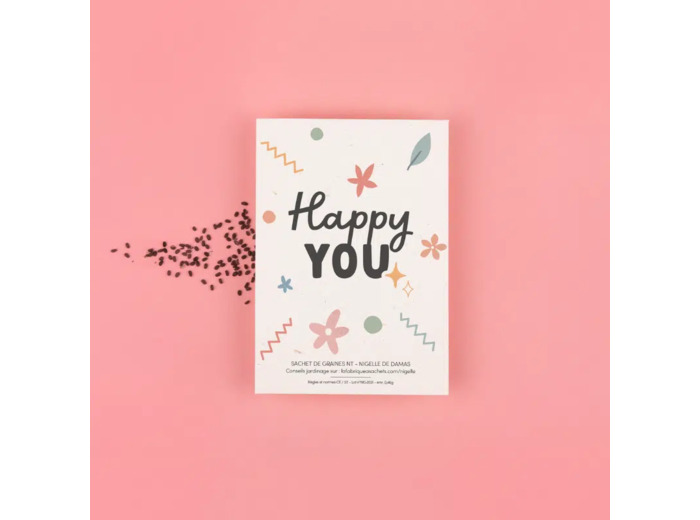Sachet de graines - HAPPY YOU