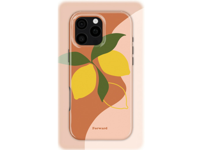 Lemon Glow | Coque de téléphone 3D 2en1 Ultra-résistante