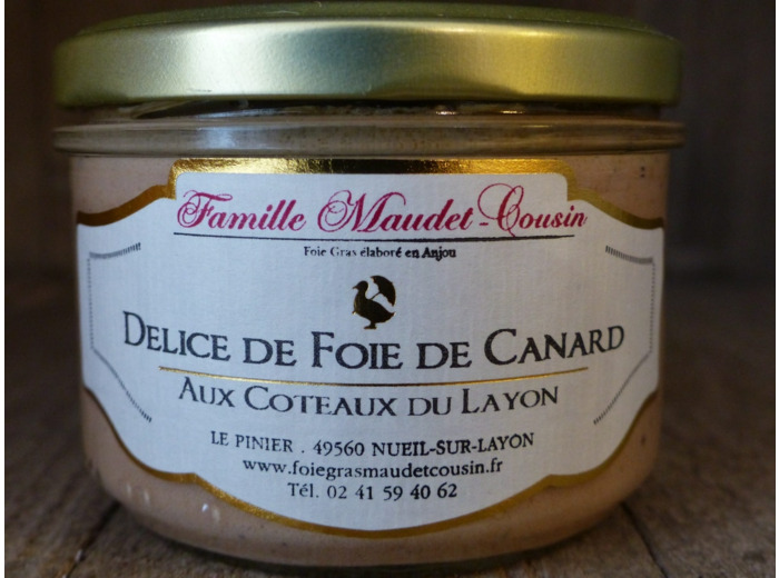 Délice de foie de canard au Côteaux du Layon (200g)