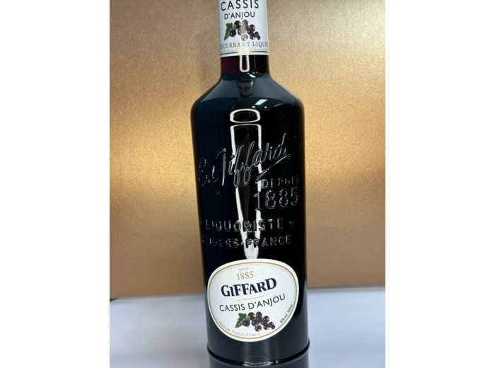 crème cassis d'Anjou "Giffard" (70cl)