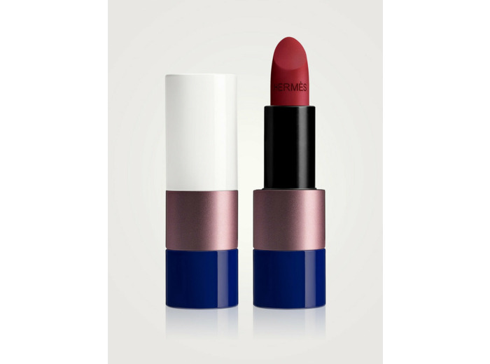 HERMÈS - rouge à lèvres : Rouge Hermès - édition limitée - 3,5g (81 Rouge Grenat)