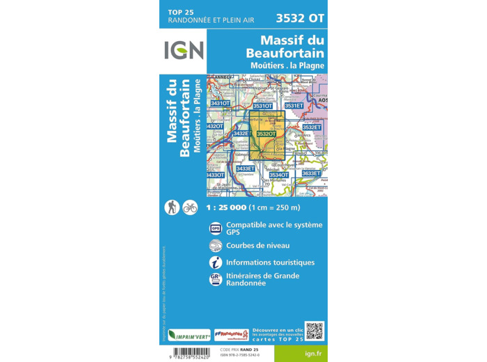 3532OT MASSIF DU BEAUFORTAIN