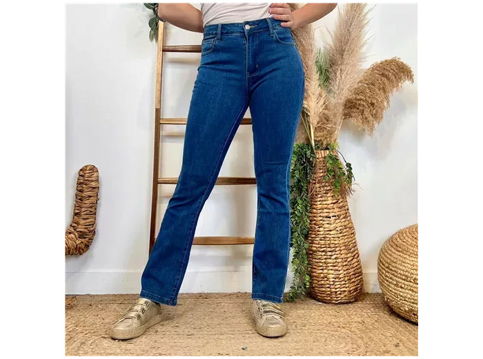 N007- Jean Bootcut (T36-T44) (denim)