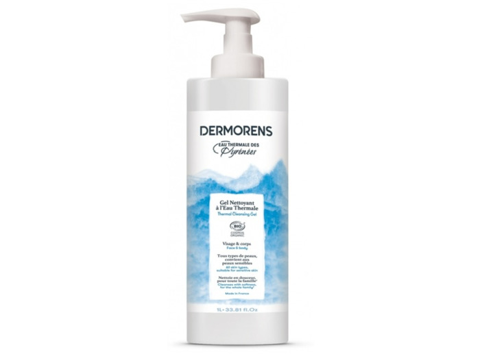 Gel nettoyant a l’eau thermale