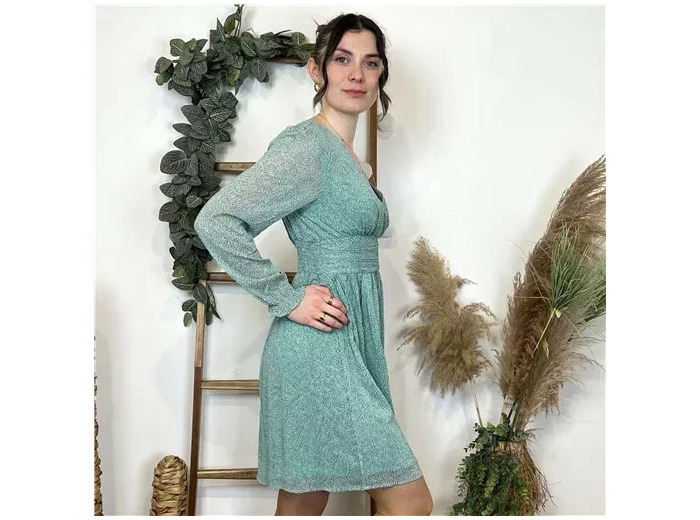 L0649- Robe Z-One (T36-T40) (vert céladon)