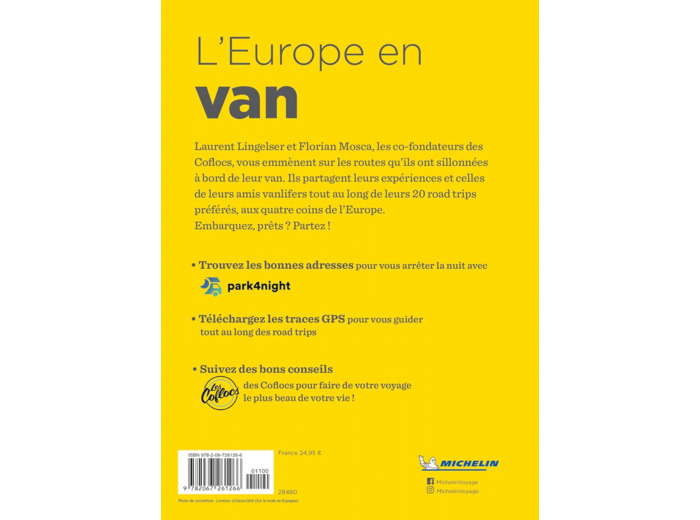 LIVRES THEMATIQUES TOURISTIQUE - L'EUROPE EN VAN