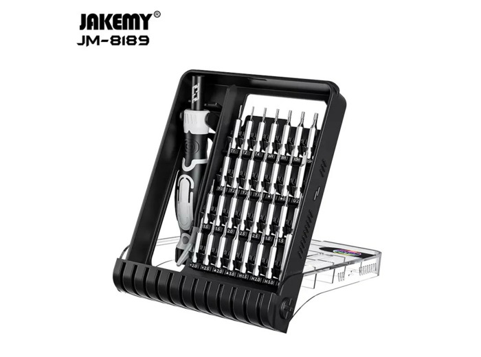 JAKEMY JM-8189A Kit Tournevis (32 en 1)