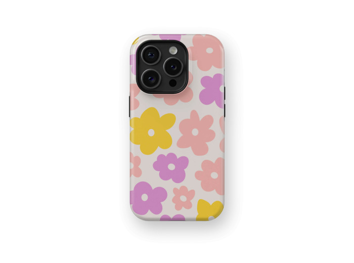 Pastel Garden | Coque de téléphone 3D 2en1 Ultra-résistante