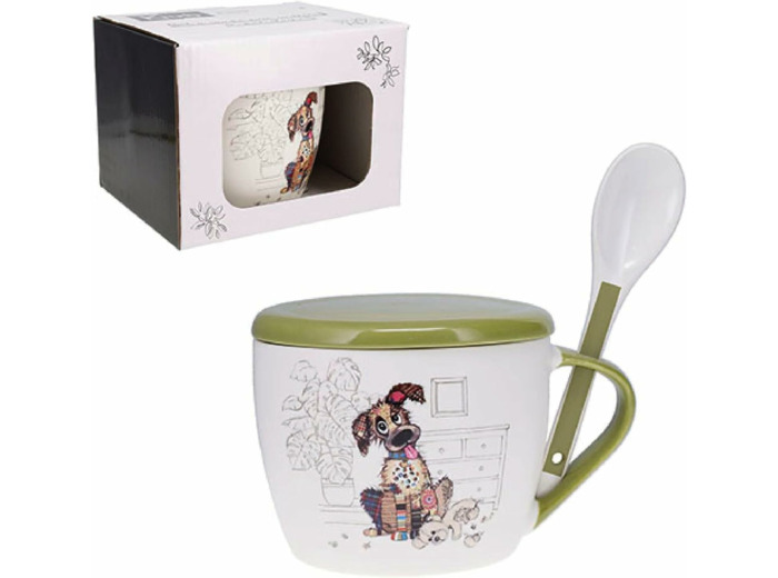 KIUB : Bol à Soupe 650ml Chien