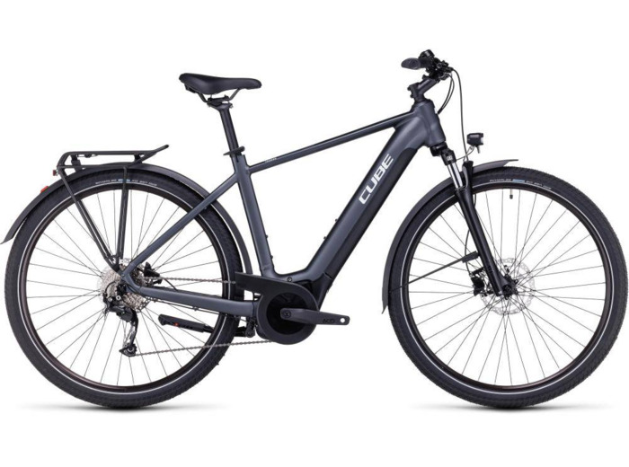 cycle-obsession.com CUBE Touring Hybrid ONE 500 grey´n´white taille 50 velo VAE
