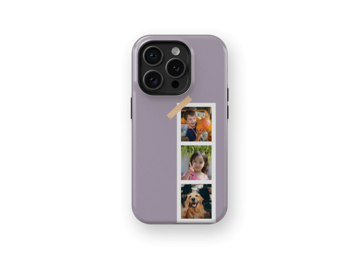 Photo Booth - Purple | Coque de téléphone 3D 2en1 Ultra-résistante