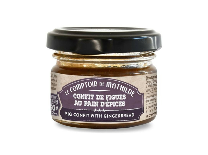 Confit De Figues Au Pain D'epices 50G
