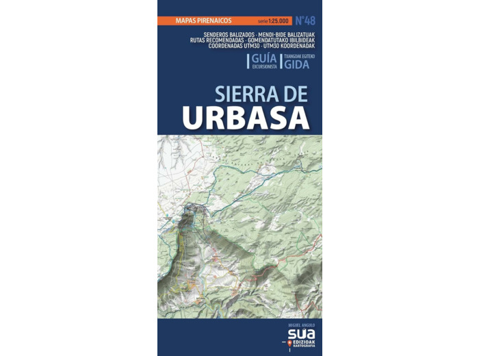 SIERRA DE URBASA - MAPAS PIRENAICOS