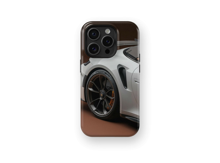 Wheel Luxury Porsche | Coque de téléphone 3D 2en1 Ultra-résistante