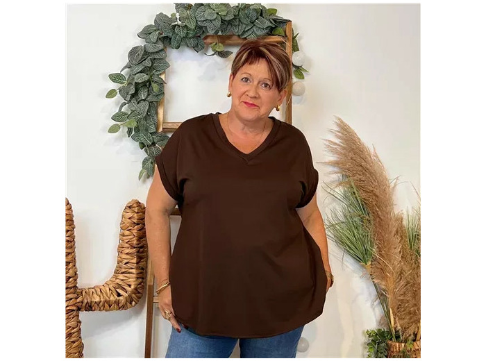 Z114- T-Shirt C'Mélodie (Gt) 🇮🇹 (marron)