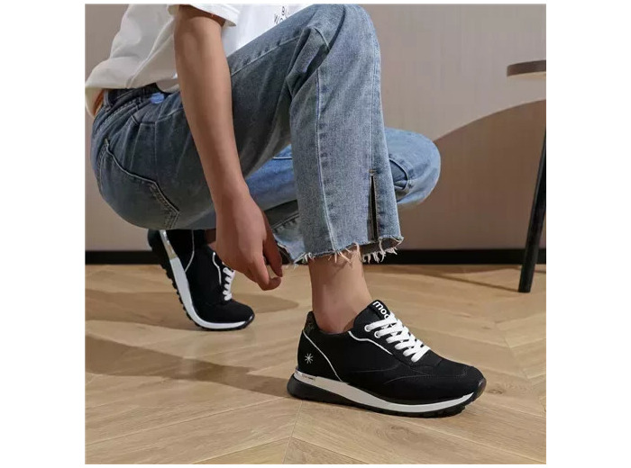 R413- Sneakers Moow "Sombres" (T36-T41) (noir)