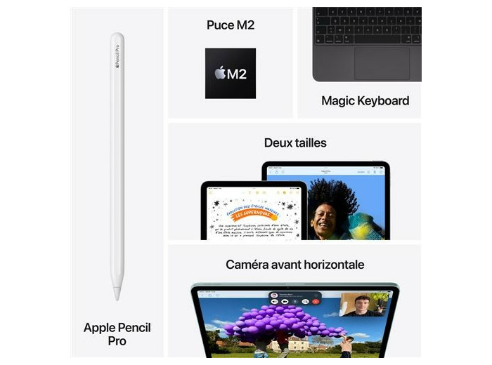 APPLE iPad Air 11 Pouces (2024) Puce M3 - Neuf